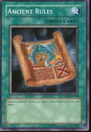 Ancient Rules (CP07-EN019) - Champion Pack 7 Unlimited Champion Pack 7 Yugioh Single Squirtle Squad Card Shop.
