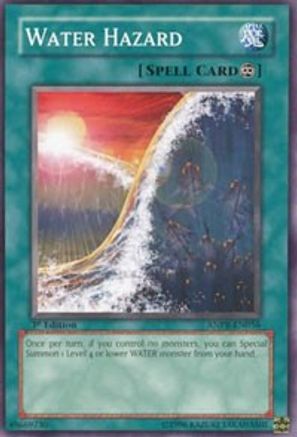 Water Hazard (ANPR-EN056) - Ancient Prophecy 1st Edition Ancient Prophecy Yugioh Single Squirtle Squad Card Shop.