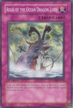 Aegis of the Ocean Dragon Lord (ANPR-EN076) - Ancient Prophecy Unlimited Ancient Prophecy Yugioh Single Squirtle Squad Card Shop.