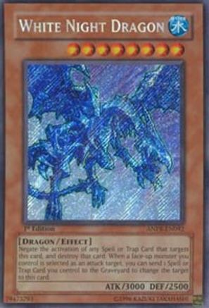 White Night Dragon (ANPR-EN092) - Ancient Prophecy 1st Edition Ancient Prophecy Yugioh Single Squirtle Squad Card Shop.