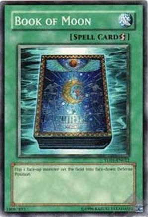 Book of Moon (TU01-EN012) - Turbo Pack Booster One Pack Unlimited Turbo Pack Booster One Pack Yugioh Single Squirtle Squad Card Shop.