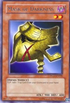 Mask of Darkness (DLG1-EN028) - Dark Legends Unlimited Dark Legends Yugioh Single Squirtle Squad Card Shop.