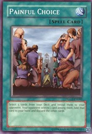 Painful Choice (DLG1-EN060) - Dark Legends Unlimited Dark Legends Yugioh Single Squirtle Squad Card Shop.