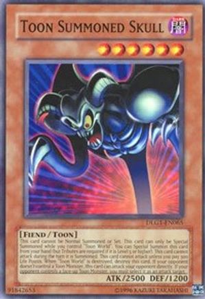 Toon Summoned Skull (DLG1-EN065) - Dark Legends Unlimited Dark Legends Yugioh Single Squirtle Squad Card Shop.
