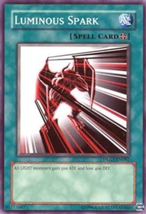 Luminous Spark (DLG1-EN082) - Dark Legends Unlimited Dark Legends Yugioh Single Squirtle Squad Card Shop.