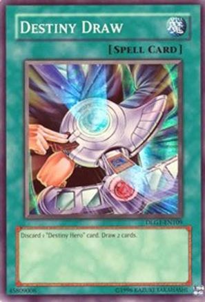 Destiny Draw (DLG1-EN109) - Dark Legends Unlimited Dark Legends Yugioh Single Squirtle Squad Card Shop.