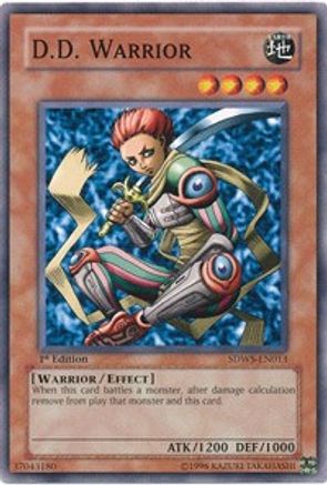 D.D. Warrior (SDWS-EN013) - Structure Deck: Warriors' Strike 1st Edition Structure Deck: Warriors' Strike Yugioh Single Squirtle Squad Card Shop.
