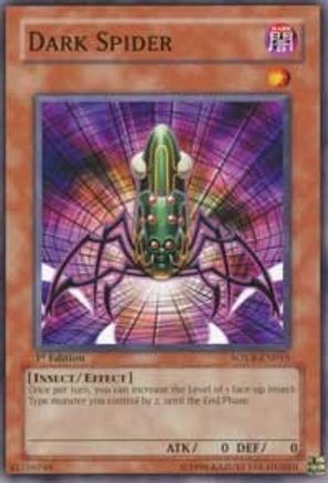 Dark Spider (SOVR-EN015) - Stardust Overdrive Unlimited Stardust Overdrive Yugioh Single Squirtle Squad Card Shop.