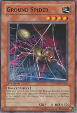 Ground Spider (SOVR-EN016) - Stardust Overdrive Unlimited Stardust Overdrive Yugioh Single Squirtle Squad Card Shop.