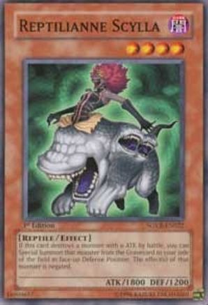 Reptilianne Scylla (SOVR-EN022) - Stardust Overdrive Unlimited Stardust Overdrive Yugioh Single Squirtle Squad Card Shop.