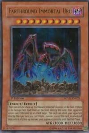 Earthbound Immortal Uru (SOVR-EN025) - Stardust Overdrive 1st Edition Stardust Overdrive Yugioh Single Squirtle Squad Card Shop.