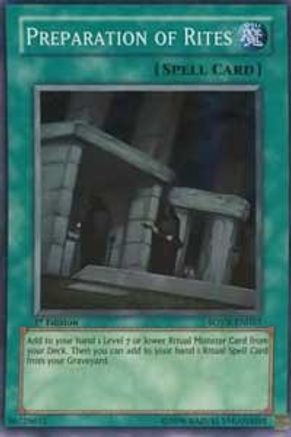 Preparation of Rites (SOVR-EN057) - Stardust Overdrive Unlimited Stardust Overdrive Yugioh Single Squirtle Squad Card Shop.
