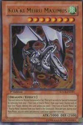 Koa'ki Meiru Maximus (SOVR-EN081) - Stardust Overdrive Unlimited Stardust Overdrive Yugioh Single Squirtle Squad Card Shop.