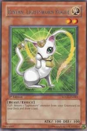 Rinyan, Lightsworn Rogue (SOVR-EN083) - Stardust Overdrive Unlimited Stardust Overdrive Yugioh Single Squirtle Squad Card Shop.