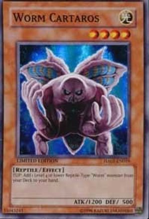 Worm Cartaros (HA01-EN019) - Hidden Arsenal Limited Hidden Arsenal Yugioh Single Squirtle Squad Card Shop.