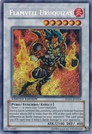 Flamvell Uruquizas (HA01-EN024) - Hidden Arsenal Limited Hidden Arsenal Yugioh Single Squirtle Squad Card Shop.
