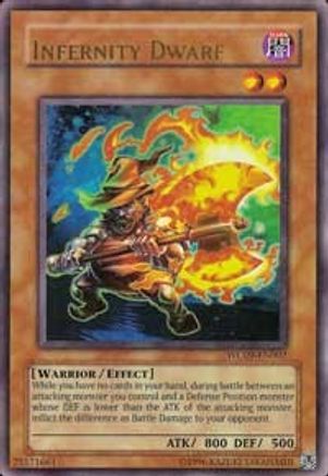 Infernity Dwarf (WC09-EN002) - Stardust Accelerator Promos Limited Stardust Accelerator Promos Yugioh Single Squirtle Squad Card Shop.