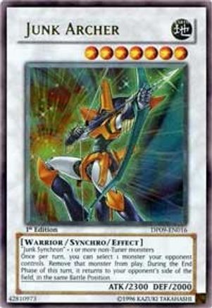 Junk Archer (DP09-EN016) - Duelist Pack 9: Yusei 2 Unlimited Duelist Pack 9: Yusei 2 Yugioh Single Squirtle Squad Card Shop.