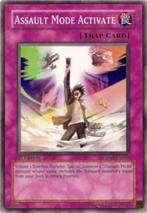 Assault Mode Activate (DP09-EN022) - Duelist Pack 9: Yusei 2 Unlimited Duelist Pack 9: Yusei 2 Yugioh Single Squirtle Squad Card Shop.