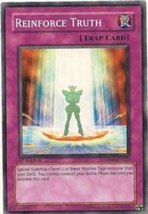 Reinforce Truth (DP09-EN027) - Duelist Pack 9: Yusei 2 Unlimited Duelist Pack 9: Yusei 2 Yugioh Single Squirtle Squad Card Shop.