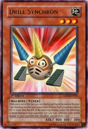Drill Synchron (ABPF-EN004) - Absolute Powerforce Unlimited Absolute Powerforce Yugioh Single Squirtle Squad Card Shop.