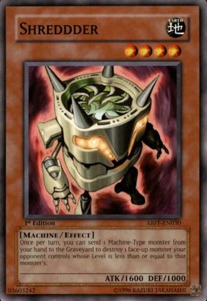 Shreddder (ABPF-EN030) - Absolute Powerforce Unlimited Absolute Powerforce Yugioh Single Squirtle Squad Card Shop.
