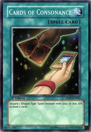 Cards of Consonance (ABPF-EN045) - Absolute Powerforce 1st Edition Absolute Powerforce Yugioh Single Squirtle Squad Card Shop.