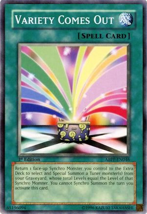 Variety Comes Out (ABPF-EN046) - Absolute Powerforce 1st Edition Absolute Powerforce Yugioh Single Squirtle Squad Card Shop.