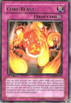 Core Blast (ABPF-EN072) - Absolute Powerforce 1st Edition Absolute Powerforce Yugioh Single Squirtle Squad Card Shop.