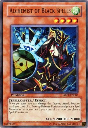 Alchemist of Black Spells (ABPF-EN082) - Absolute Powerforce 1st Edition Absolute Powerforce Yugioh Single Squirtle Squad Card Shop.