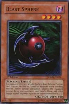 Blast Sphere (SDMM-EN011) - Structure Deck: Machina Mayhem Unlimited Structure Deck: Machina Mayhem Yugioh Single Squirtle Squad Card Shop.