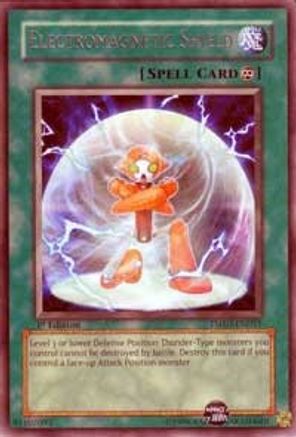 Electromagnetic Shield (TSHD-EN055) - The Shining Darkness 1st Edition The Shining Darkness Yugioh Single Squirtle Squad Card Shop.
