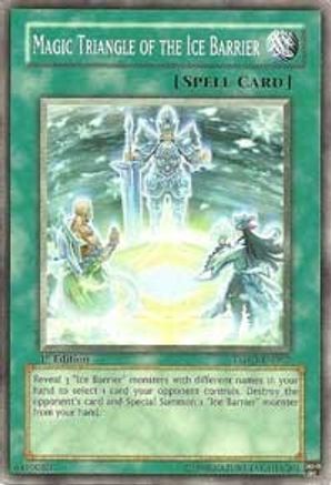 Magic Triangle of the Ice Barrier (TSHD-EN057) - The Shining Darkness Unlimited The Shining Darkness Yugioh Single Squirtle Squad Card Shop.