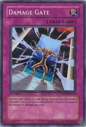 Damage Gate (TSHD-EN070) - The Shining Darkness 1st Edition The Shining Darkness Yugioh Single Squirtle Squad Card Shop.
