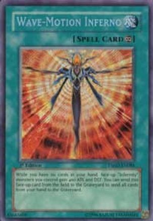 Wave-Motion Inferno (TSHD-EN088) - The Shining Darkness Unlimited The Shining Darkness Yugioh Single Squirtle Squad Card Shop.