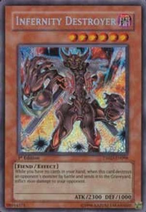 Infernity Destroyer (TSHD-EN098) - The Shining Darkness Unlimited The Shining Darkness Yugioh Single Squirtle Squad Card Shop.