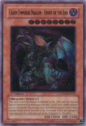 Chaos Emperor Dragon - Envoy of the End (UTR) (DPKB-EN016) - Duelist Pack: Kaiba Unlimited Duelist Pack: Kaiba Yugioh Single Squirtle Squad Card Shop.