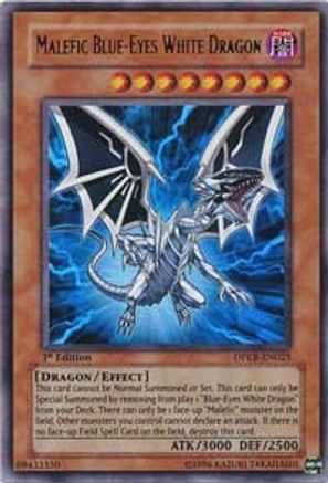 Malefic Blue-Eyes White Dragon (DPKB-EN023) - Duelist Pack: Kaiba Unlimited Duelist Pack: Kaiba Yugioh Single Squirtle Squad Card Shop.