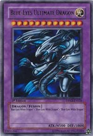 Blue-Eyes Ultimate Dragon (DPKB-EN026) - Duelist Pack: Kaiba Unlimited Duelist Pack: Kaiba Yugioh Single Squirtle Squad Card Shop.