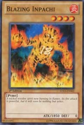 Blazing Inpachi (5DS3-EN002) - Starter Deck: Duelist Toolbox 1st Edition Starter Deck: Duelist Toolbox Yugioh Single Squirtle Squad Card Shop.