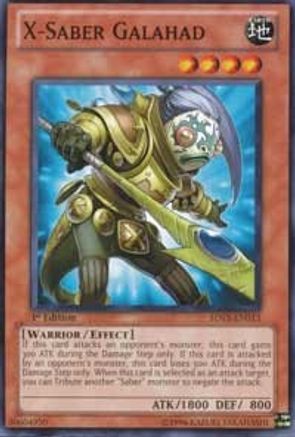 X-Saber Galahad (5DS3-EN013) - Starter Deck: Duelist Toolbox 1st Edition Starter Deck: Duelist Toolbox Yugioh Single Squirtle Squad Card Shop.