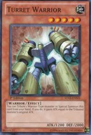 Turret Warrior (5DS3-EN015) - Starter Deck: Duelist Toolbox 1st Edition Starter Deck: Duelist Toolbox Yugioh Single Squirtle Squad Card Shop.