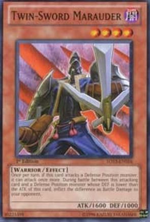 Twin-Sword Marauder (5DS3-EN016) - Starter Deck: Duelist Toolbox 1st Edition Starter Deck: Duelist Toolbox Yugioh Single Squirtle Squad Card Shop.