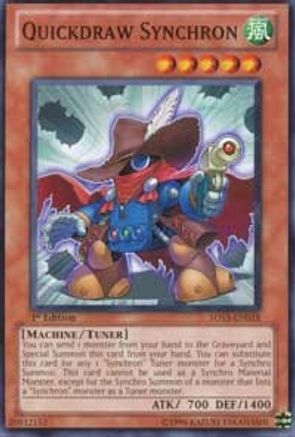 Quickdraw Synchron (5DS3-EN018) - Starter Deck: Duelist Toolbox 1st Edition Starter Deck: Duelist Toolbox Yugioh Single Squirtle Squad Card Shop.