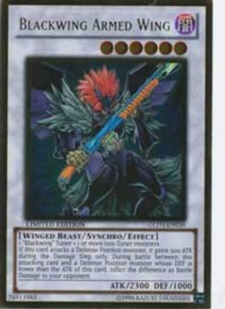 Blackwing Armed Wing (GLD3-EN039) - Gold Series 3 Limited Gold Series 3 Yugioh Single Squirtle Squad Card Shop.