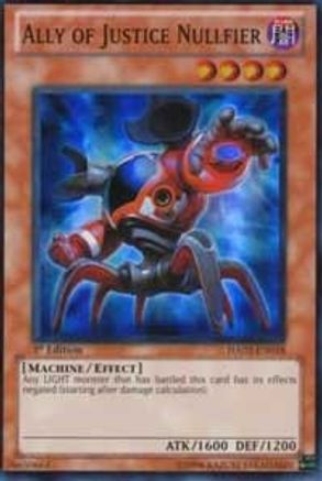 Ally of Justice Nullfier (HA02-EN018) - Hidden Arsenal 2 1st Edition Hidden Arsenal 2 Yugioh Single Squirtle Squad Card Shop.