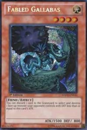 Fabled Gallabas (HA02-EN033) - Hidden Arsenal 2 Unlimited Hidden Arsenal 2 Yugioh Single Squirtle Squad Card Shop.
