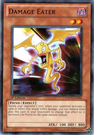Damage Eater (DREV-EN004) - Duelist Revolution Unlimited Duelist Revolution Yugioh Single Squirtle Squad Card Shop.
