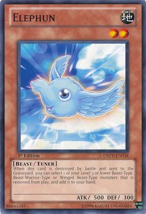 Elephun (DREV-EN034) - Duelist Revolution 1st Edition Duelist Revolution Yugioh Single Squirtle Squad Card Shop.