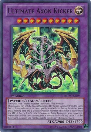 Ultimate Axon Kicker (DREV-EN039) - Duelist Revolution 1st Edition Duelist Revolution Yugioh Single Squirtle Squad Card Shop.